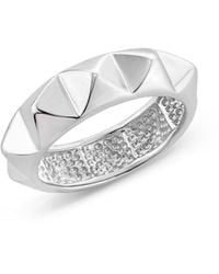 SALLY SKOUFIS - Honeycomb Ring Grande With Sterling - Lyst