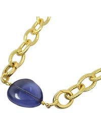 Harfi - Alexandrite June Birthstone Statement Pendant Necklace - Lyst