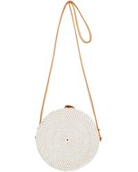 Betsy & Floss - Santorini Basket Bag With Tan Strap - Lyst