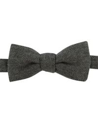 LE COLONEL - Herringbone Bow Tie - Lyst