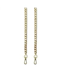 Apatchy London - Slim Flat Shoulder Chain Strap - Lyst