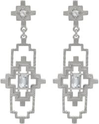 Zoe & Morgan - Munay Earrings Aquamarine - Lyst