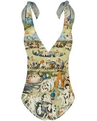 Aloha From Deer - Your Garden One Piece Swimsuit - Lyst