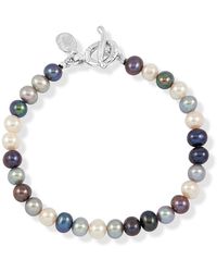 Dower & Hall - Mixed Freshwater Luna Pearl Bracelet - Lyst