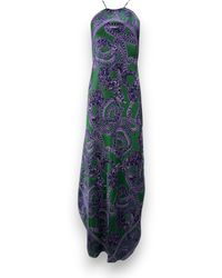Monzlapur New York - Silk Snake Scarf Dress - Lyst