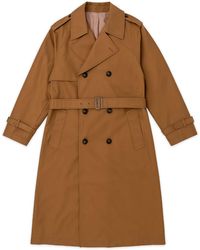 Éclectique - Camel Trench Coat – Manny - Lyst