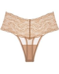 Journelle - Neutrals Victoire Tous Les Jour Thong Praline - Lyst