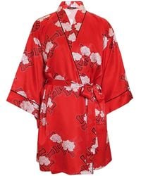 Emma Wallace - Rouge Dressing Gown - Lyst