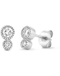 Dinny Hall - Lab-Grown Diamond Duo Stud Earrings - Lyst