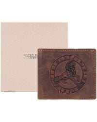 Lloyd Baker - Zodiac-Leo Distressed Leather Wallet - Lyst