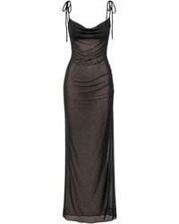 Alia Studio - Enigme Mesh Maxi Dress - Lyst