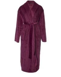 Pretty You London - Velour Longline Robe - Lyst