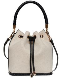 Saonara Brand - Bucket Bag Linen Leather - Lyst