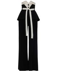 Julia Allert - Flared Pants With Corset Waistband - Lyst