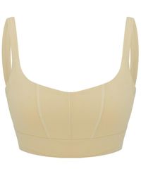 Pcfg - Neutrals Bra With Stitch Detail - Lyst