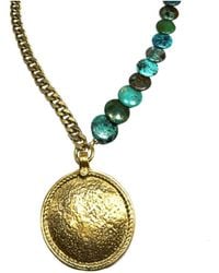 Rachel Nathan - Shield Necklace - Lyst