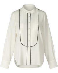 Lindsay Nicholas New York - Tuxedo Blouse - Lyst