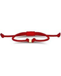 Reis Jewellery - Single Cube Rope Bracelet - Lyst