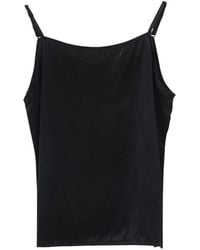 Soft Strokes Silk - Pure Mulberry Silk Camisole With Adjustable Straps - Lyst