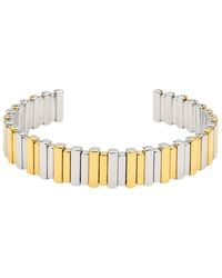 Uchi and Soto - Shikaku Mixed Metals Cuff Bangle - Lyst