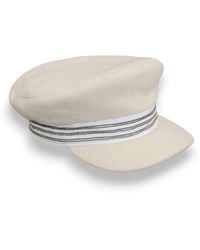Mister Miller - Master Hatter - Neutrals Skipper's Whip Sailor Hat - Lyst