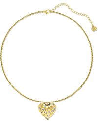Cloud Haven - Paw Prints On My Heart Necklace - Lyst
