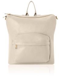 Betsy & Floss - Neutrals Tivoli Leather Backpack Or Shoulder Bag - Lyst