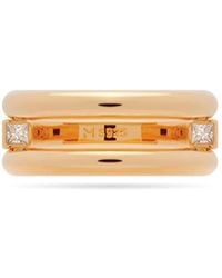 Meulien - Round And Square Triple Band Convertible Ring With Cz - Lyst