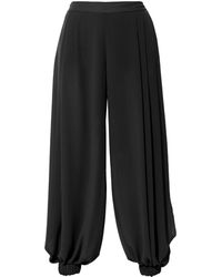 AGGI by HALEWSKI - Denise Sheer Wide-Leg Trousers With Shorts Set - Lyst