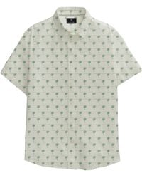 Vustra - Tropical Palm Print Short-Sleeve Button-Down Shirt - Lyst