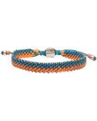 Harbour UK Bracelets - Bronze Beads & Aqua With Rope Bracelet For - Lyst