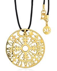 Myrto Katramadou Jewellery - Kaleidoscope Pendant-Plated Big– Cord - Lyst