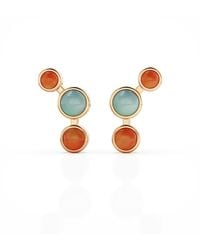 Linda Fiore - Aurora Earrings Vermeil - Lyst