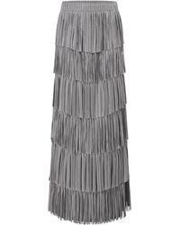 Smart and Joy - Tiered Frill Mesh Skirt - Lyst