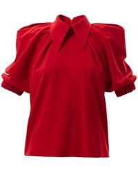 Julia Allert - Designer Puff Sleeve Blouse – - Lyst