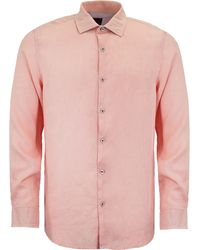lords of harlech - Laurent Linen Shirt - Lyst