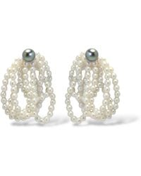 Ninemoo - Eclipse Cascade Earrings - Lyst