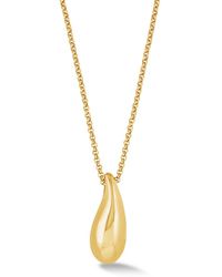 Dower & Hall - Waterfall Droplet Necklace - Lyst