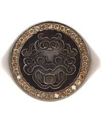 VicStoneNYC Fine Jewelry - Demon Hunters Tiger Signet Ring - Lyst