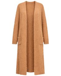 Tantra Spain Sl - Long Kitted Cardigan With Pockets - Lyst