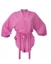 Loreen Label - Bamboo Wrap Top & Butterfly Shorts - Lyst