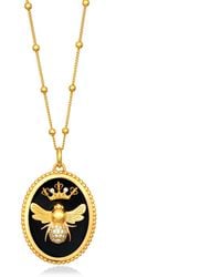 Myrto Katramadou Jewellery - Queen Bee Crystal Necklace - Lyst
