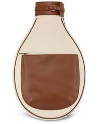 Jurgi Brand - Neutrals Canvas & Leather Tennis Racket Backpack - Lyst