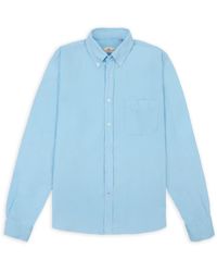 Burrows and Hare - Button-down Baby Cord Shirt - Lyst