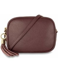 Apatchy London - The Tassel Port Leather Crossbody Bag - Lyst