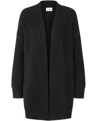Loop Cashmere - Textured Chevron Cardigan - Lyst
