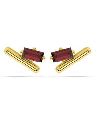 Onia - Ruby Bar Studs - Lyst