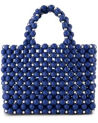 Belyed Handcraft - Zola – Handcrafted Wooden Bead Handbag By Belyed - Lyst