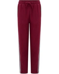 Sugarhill - Alissa Joggers Oxblood Stripe - Lyst