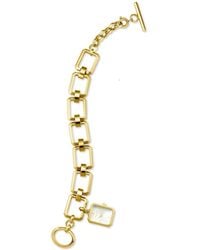 ROSEFIELD - Octagon Xs Watch On Chain Bracelet And Dial - Lyst